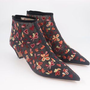 Dior Embroidered Dioreve Bootie